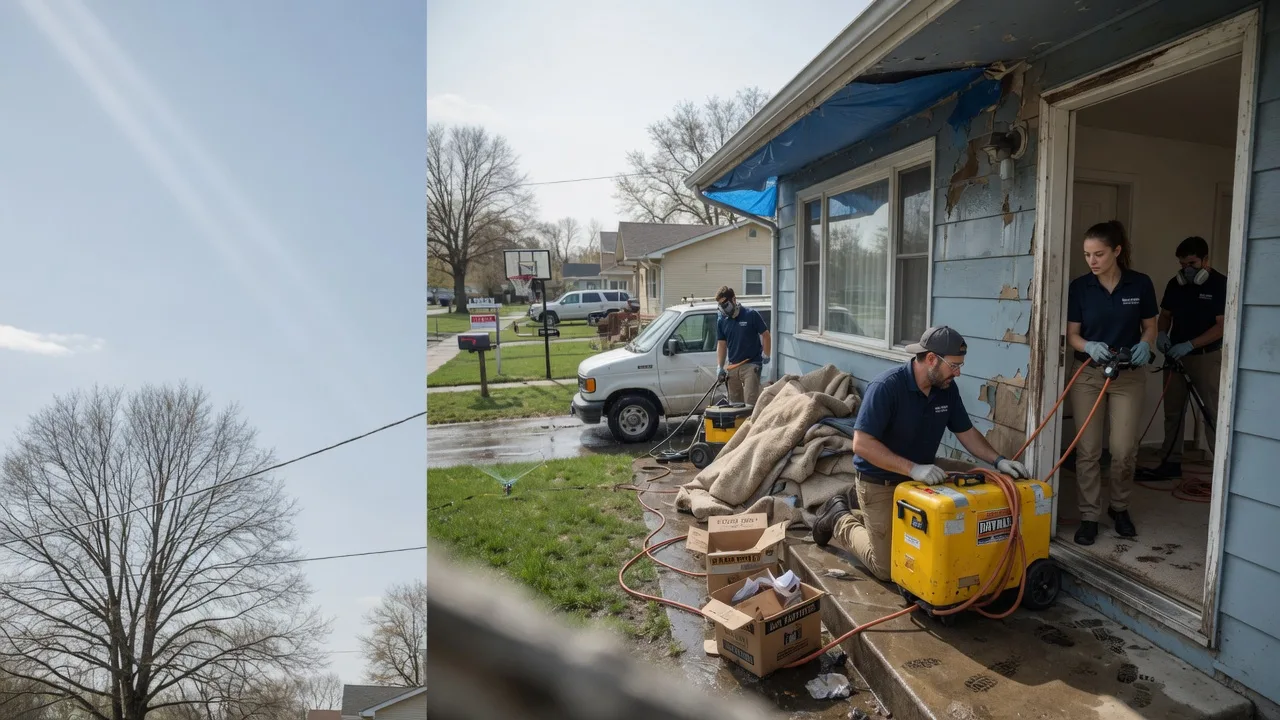 Basement Flood Cleanup in Kulm, ND near me